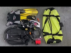 Black Mesh Kompakte Tauchflossen Tasche für Schnorchelflippen-Gear-Kit