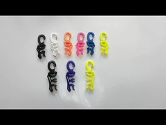 Scuba สีดําน้ําพลาสติก Double BCD ถือเชือกดําน้ํา Clip กําหนดการดําน้ํา