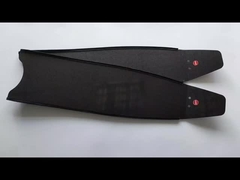 ครีบคาร์บอนไฟเบอร์ดำน้ำลึกแบบยาวส่วนตัวสำหรับนักดำน้ำมืออาชีพ