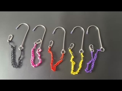 Scuba Diving Reef Drift Hook สแตนเลส Hook ปัจจุบันกับสายและคลิปสําหรับปัจจุบัน Dive Safe U