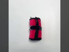 ทุ่นมาร์คเกอร์ผิวน้ำดำน้ำสีส้มสดแบบปิดก้นสำหรับดำผิวน้ำ