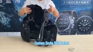 Scuba Diving BCD Custom Logo Buoyancy Compensator Jacket