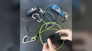 Durable Training Guide Rope Free Diving Safety Lanyard