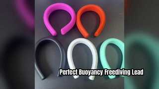 U Shape Bending Freediving Neck Lead For Underwater Training